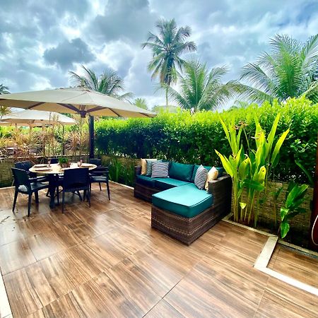 Apto Beira Mar Terreo Com Area Gourmet Praia De Muro Alto Pôrto das Galinhas エクステリア 写真
